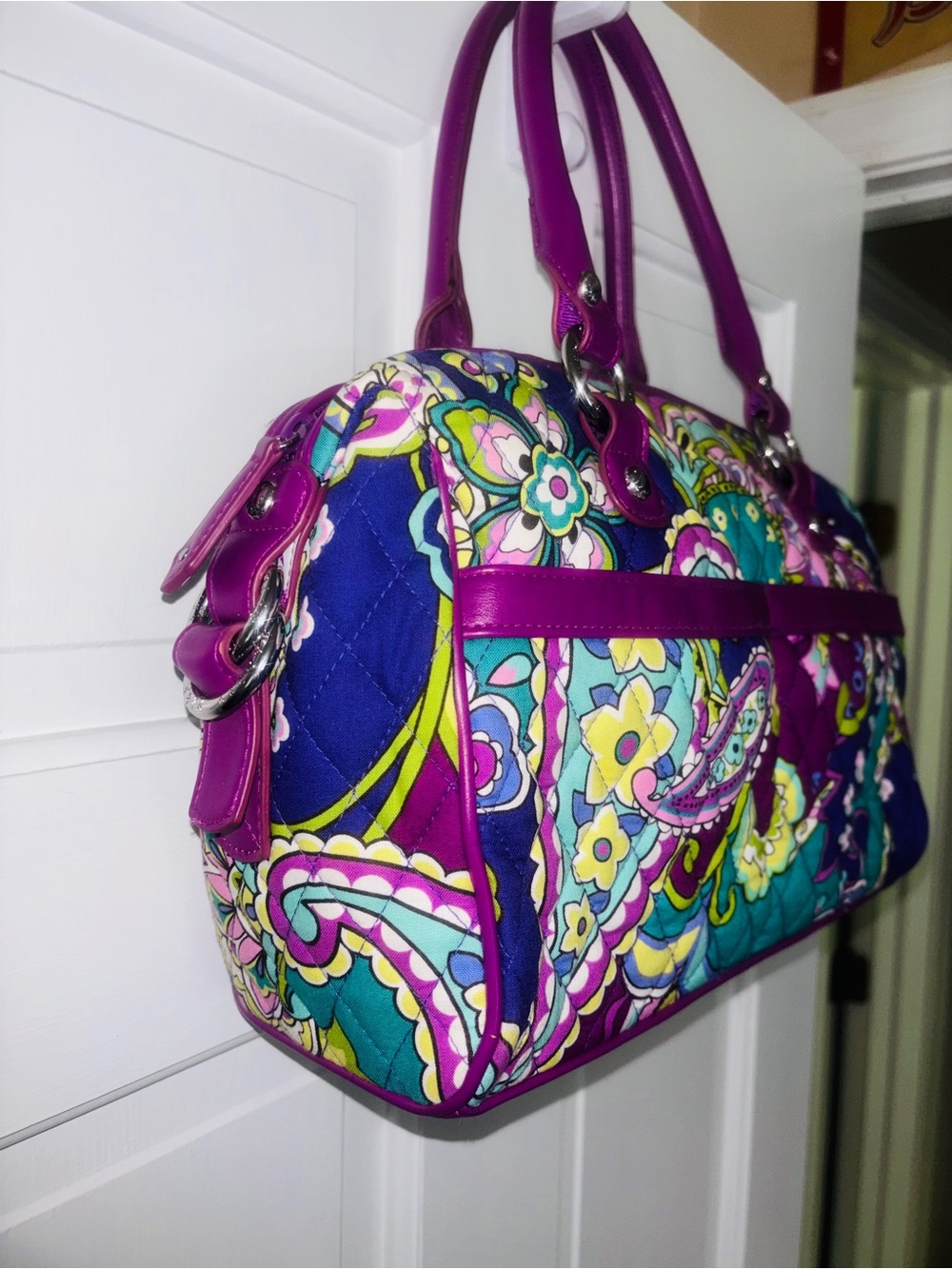 Vera Bradley “Heather” Quilted Handbag Tote